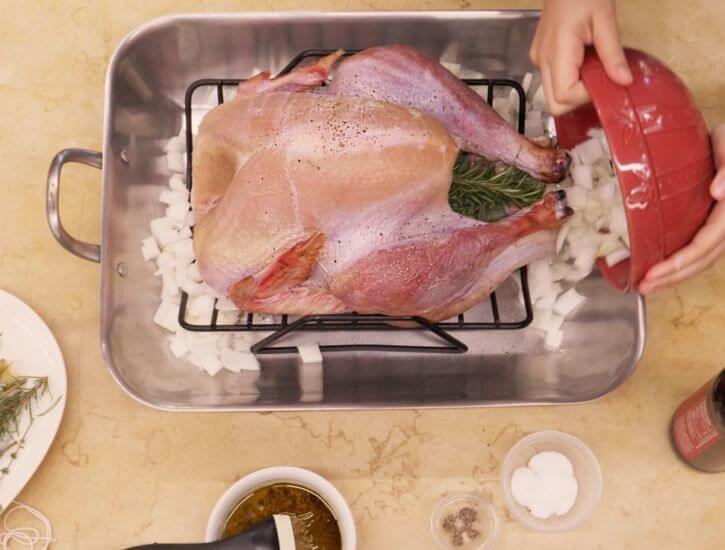 Prepping Turkey